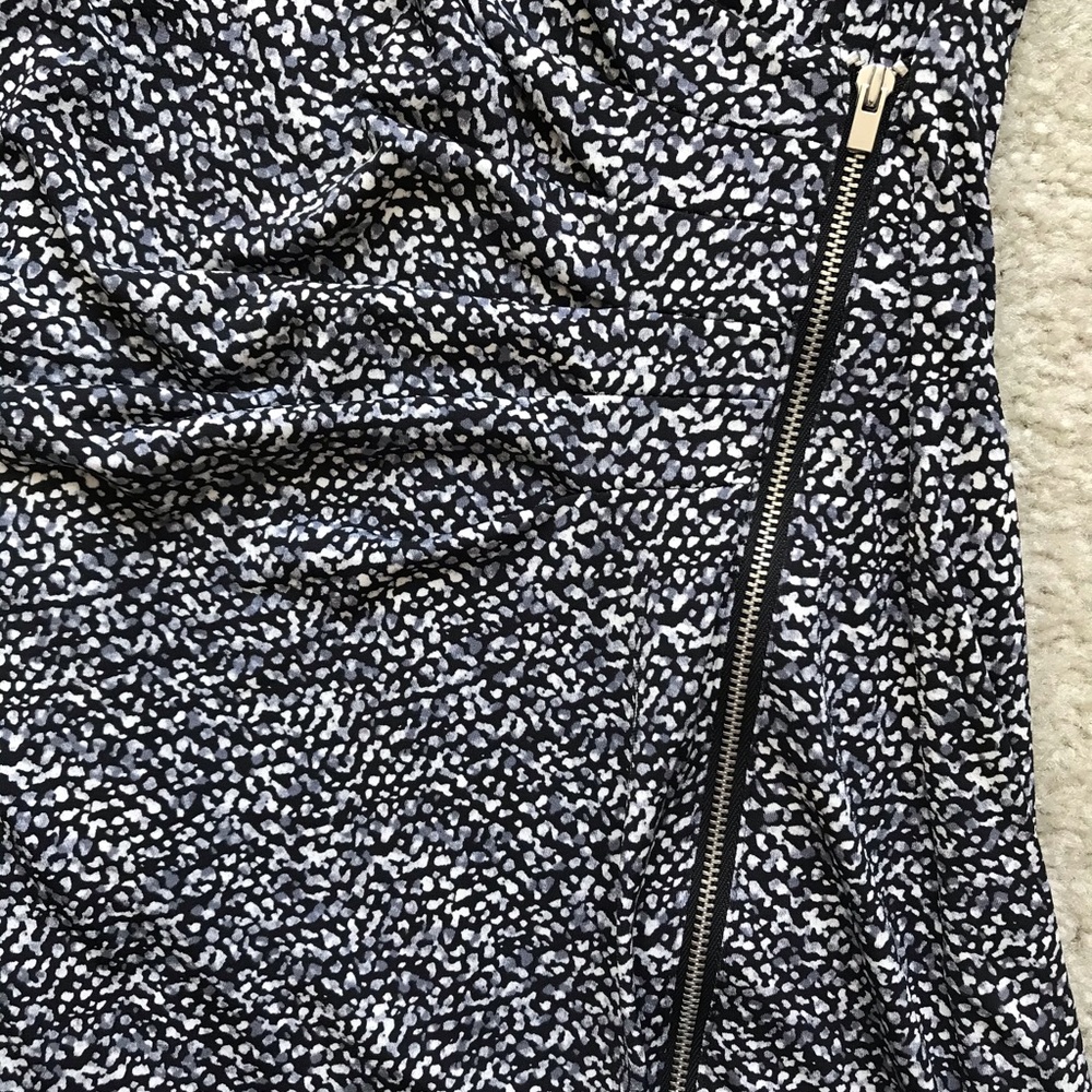 Express Wrap Dress Zipper Front Python Print - image 3